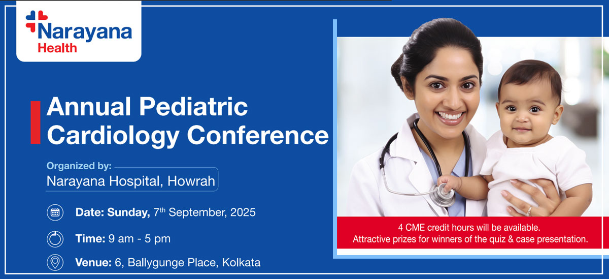 Narayana Health to Host Annual Pediatric Cardiology Conference in Kolkata in 2025